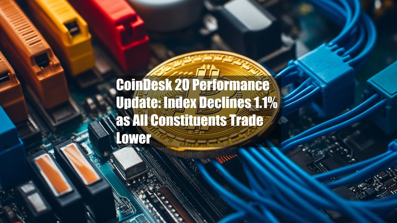 CoinDesk 20 Performance Update: Index Declines 1.1% as All Constituents ...