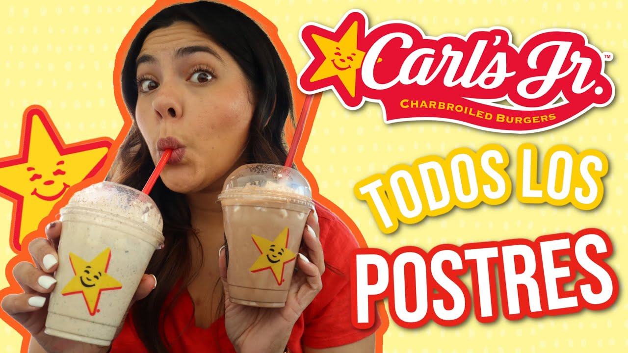 No vas a creer cual es el MEJOR postre del Carls Jr | RebeO