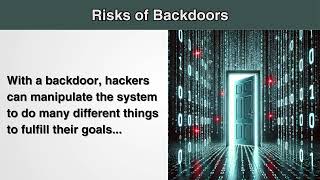 What are Backdoors in Cybersecurity