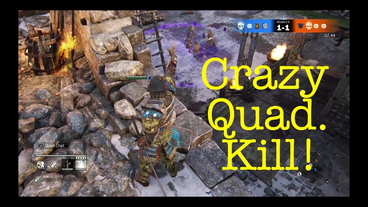 For Honor - Rage Quit, Close Calls, and Lag - Orochi Gameplay