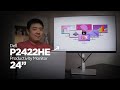 Dell 24" Monitor Review - P2422HE - USB-C Hub Productivity Monitor