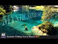 BLAUSEE 4K Switzerland 🇨🇭 Ep#2 - 11 mins Summer Virtual Walking Tour in Blausee Nature Park BERN