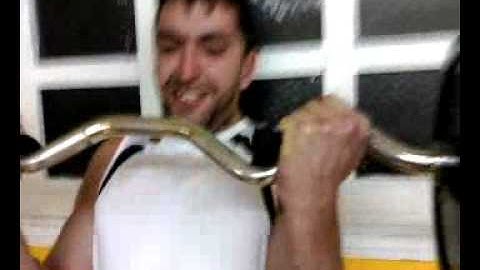 SUPER RUBEN CURL BARRA 40KG + LA BARRA