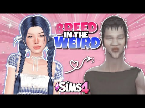 Breed IN The WEIRD!! Sims 4 CAS Challenge