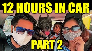 12 Hours Living in a Car Challenge | Part 2 | Pitbull Dog Video | Harpreet SDC