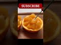 Japanese Orange Cutting Technique - #shorts