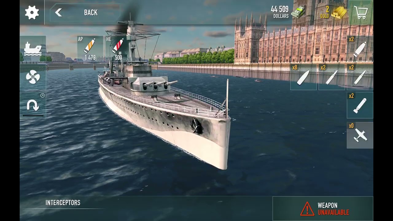 Playing Battle of Warships to earn money