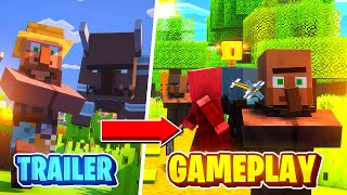 Make Minecraft look like the trailer | How To Get Trailer Type Graphics | Minecraft Hindi gameplay