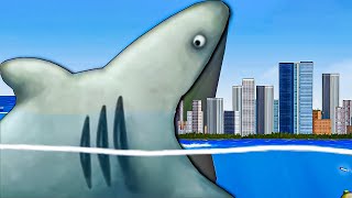 When giant sharks eat humanity screenshot 4