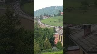 Passaggio Giro d'Italia  Monferrato Alessandria 