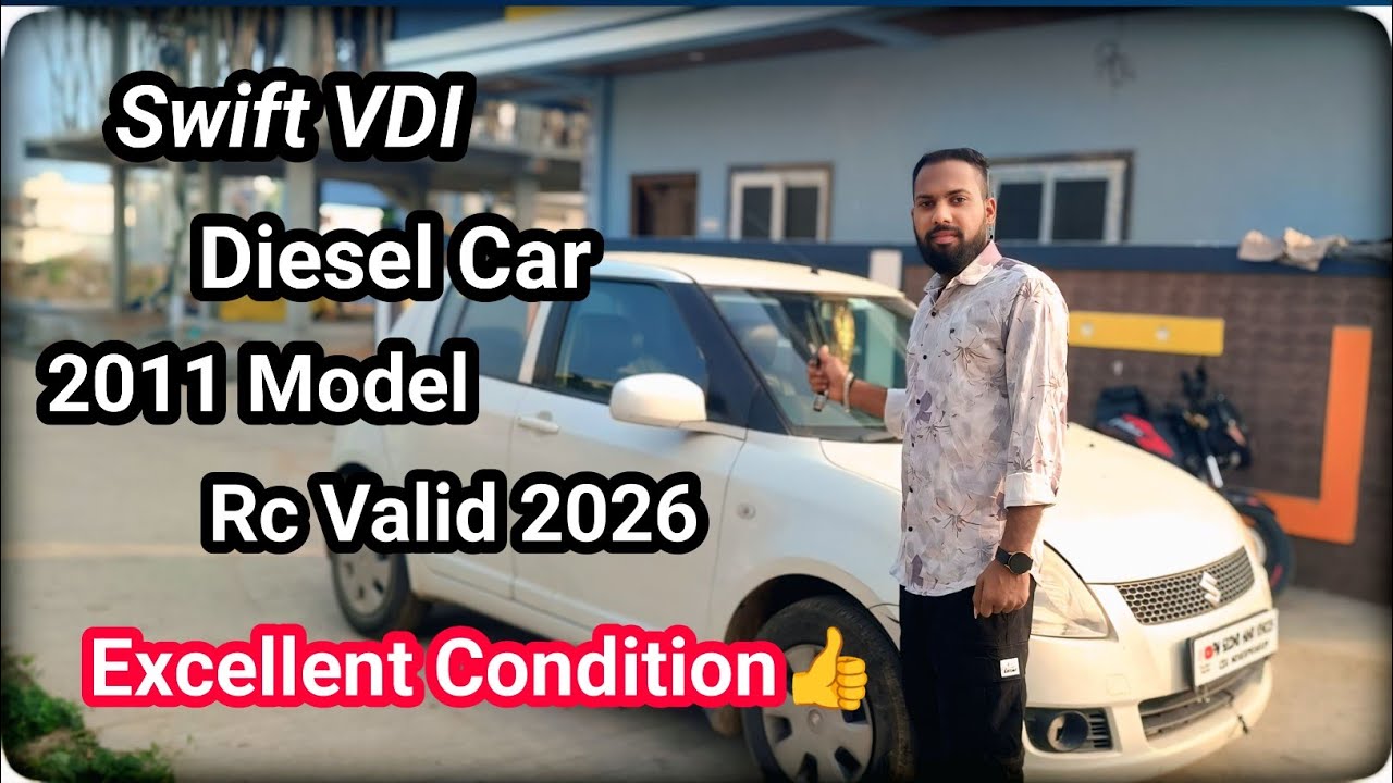 SWIFT VDI DIESEL CAR 2011 MODEL RC VAILD UPTO 2026 5th Month EXTERIOR AND INTERIOR REVIEW...