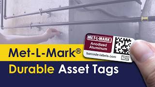 Met-L-Mark® Durable Asset Tags
