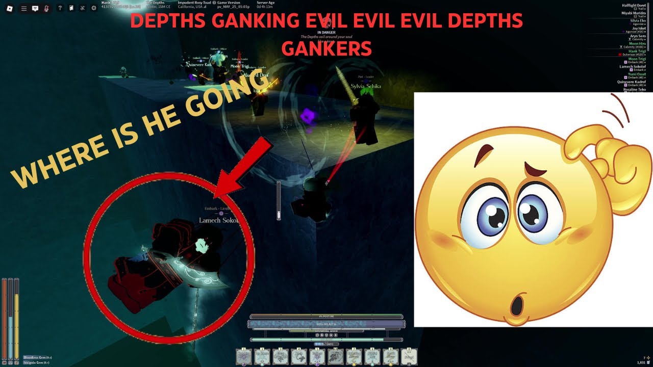 Уничтожаем ганкеров в глубинах с помощью билда, от которого никто не сможет убежать | Deepwoken