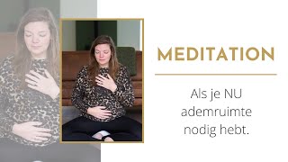 Adem Christelijke Meditatie, Voor Als Je Er Door Heen Zit En Nu Ademruimte Nodig Hebt Bij God.