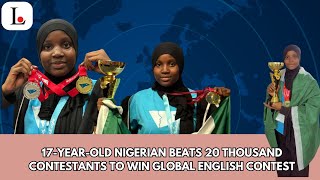 17-year-old Nigerian Beats 20 Thousand Contestants To Win Global English Contest