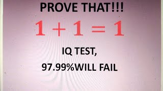 PROVE THAT 1+1=1!!!🤣🤣🤣🤣🤣🔥🔥🔥🔥🔥🔥🔥🔥🔥🔥🔥🔥🔥