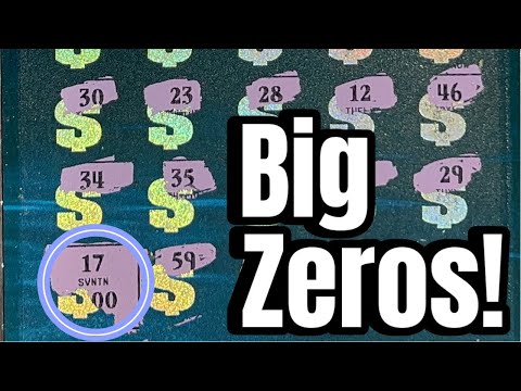 Big Gamble, Big Zeros!! | $1,000,000 a Year for Life Spectacular!! | Back to Back Wins Found!!