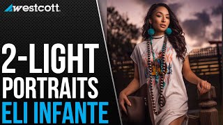 Behind the Scenes: 2-Light Sunset Portraits