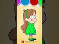 Mabel Pines💚💕#cartoon #trending #mabelpines #gravityfalls #forkids #shortfeed #magicpaintingtv