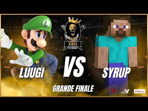 LUUGI (LUIGI) VS SYRUP (STEVE) | SSBU - 95 KINGS OF FIELDS #6 - GRAND FINALS