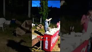 viva la fiesta en las segadas y la sidra asturiana