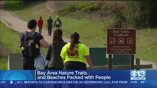 People Packed Bay Area Beaches Despite Coronavirus Concerns