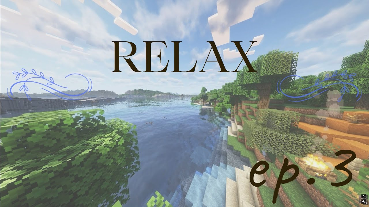 Relaxing Minecraft music and peaceful sleep... while it's raining ambience.