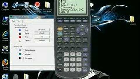 TI 83/83+/84+ Basic tutorial: GetKey