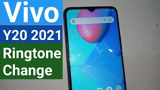 Vivo Y20 2021 Set or change Ringtone