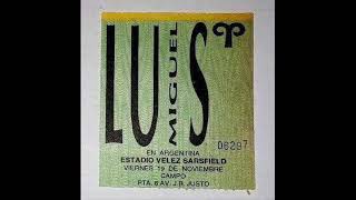 Luis Miguel - En vivo Argentina 1993 (Audio Remasterizado)
