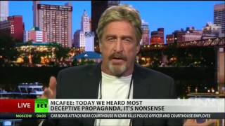 Who hacked Hillary Clinton's server? John McAfee (McAfee Antivirus) explains