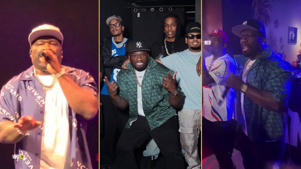 JAW-DROPPING NYC AFTERPARTY: 50 Cent, Uncle Murda And Tony Yayo Turn Fightland Premiere Into A Hip-Hop Takeover!