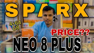 Sparx Neo 8 Plus Unboxing | Pakistani Phone With 64GB,18w, Type-C Price??