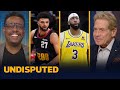 Lakers blow 20point lead vs nuggets in game 2 murray hits buzzer beater over ad  nba  undisputed