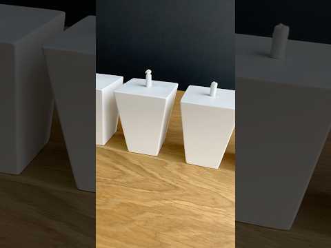 Меблеві ніжки і опори дерев'яні конус квадрат H.100/ Квадрат-1, відео 1