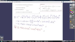 12) Edexcel Core 2 24 May 2013 Q2