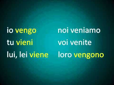 Italiano - Otros Verbos Irregulares en el Presente (Lección 33)