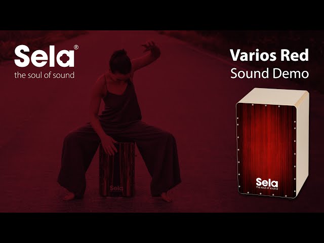 Кахон Sela Varios Red SE 050