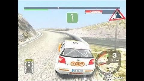 Colin McRae Rally 2005 Xbox Gameplay - Dry and dirty