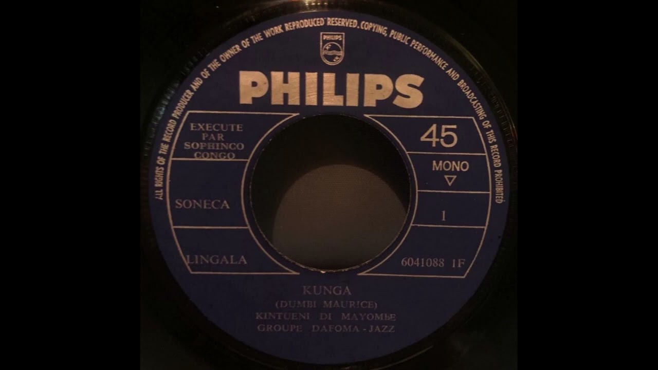 Kintueni Di Mayombe Groupe Dafoma-Jazz - Kunga (1970?, Philips - 6041088)