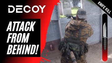 AIRSOFT GHILLIE SNIPER | ATTACK FROM BEHIND!