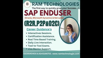 SAP ENDUSER..||RAM TECHNOLOGIES..||