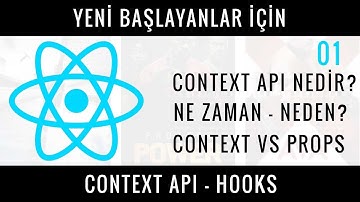 Yeni Başlayanlar İçin REACT CONTEXT API - HOOKS 01 :  Context API Neden, Ne Zaman? Context vs Props