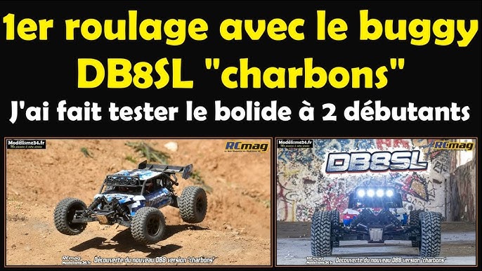 Hobbytech DB8-SL pack éco Desert Buggy 1/8 brushless avec batterie