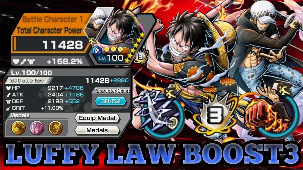 Луффи Ло Платье Роза Ускоренный Геймплей 3 | One Piece Bounty Rush | OPBR