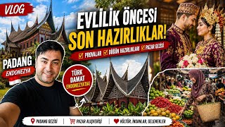 Endonezya'da Evlilik Öncesi Son Hazırlıklar! 🇮🇩 Padang Bizi Büyüledi! #endonezya #nikah 