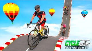 🛴🚲🚲Cycle stunt: bicycle racing game very very  hard jumping,impossible tracks 3d game#Gamer boy 101# screenshot 2