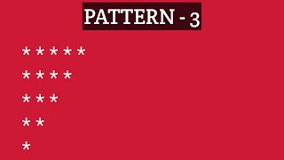 Inverted Pyramid Pattern ||Pattern Series | Part-3 | Python Course | Class-11 and 12 | Annie Study