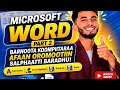 Microsoft Word Afaan Oromootiin | Barattoota Haarawa Koompiitaraa Jalqabaa Jiraniif (Part 2)