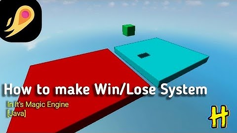 How to make Win/Lose System .Java || It